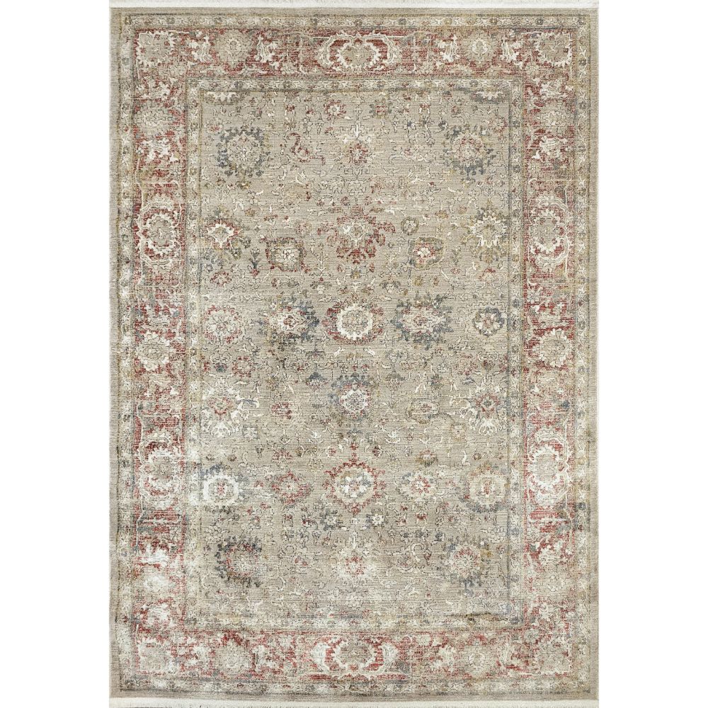 Dynamic Rugs 3982-899 Ella 9.2 Ft. X 12.5 Ft. Rectangle Rug in Taupe/Multi